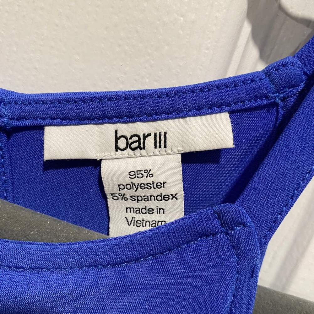 🎈NWT Bar III MEDIUM blue shift - Picture 9 of 16